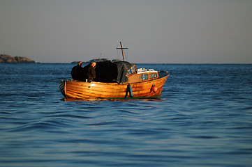 Image showing Wooden boat