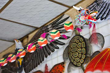 Image showing Handmade Chinese Kite laboratory