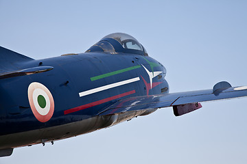 Image showing Acrobatic airplane: Italian Army