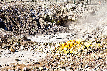 Image showing Solfatara - volcanic crater