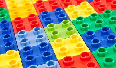 Image showing Building blocks background