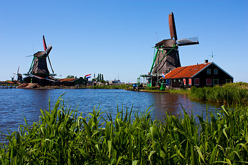 Image showing Mills in Holland