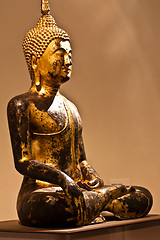 Image showing Buddha seated