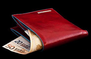 Image showing Red wallet