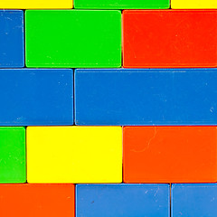 Image showing Building blocks background