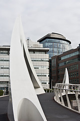 Image showing Glasgow financial center