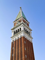 Image showing St Mark's Campanile - Venice