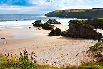 Image showing Durness Beach - Scotland