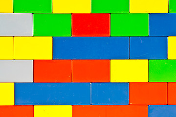 Image showing Building blocks background