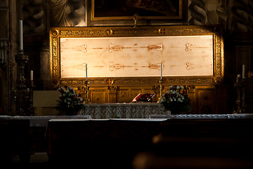 Image showing Turin, Italy - Sacred Shroud