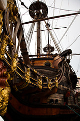 Image showing Detail of Neptune Galleon