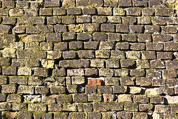 Image showing Medieval wall - Italy