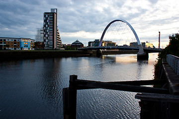 Image showing Glasgow promenade