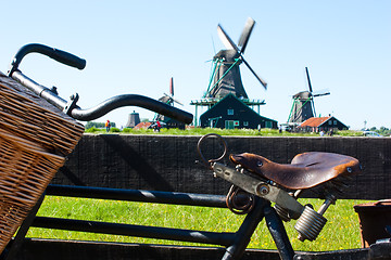 Image showing The bicycle in Holland