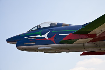 Image showing Acrobatic airplane: Italian Army