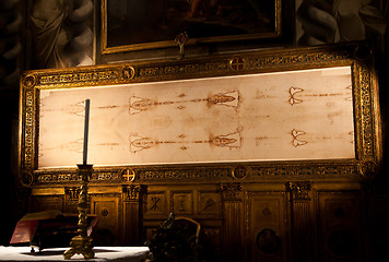 Image showing Turin, Italy - Sacred Shroud