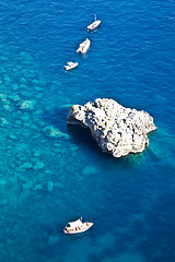 Image showing Faraglioni di Capri