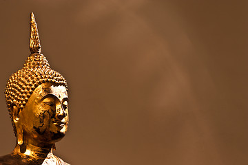 Image showing Buddha seated