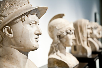 Image showing Statues collection