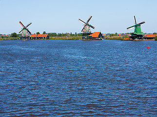 Image showing Mills in Holland