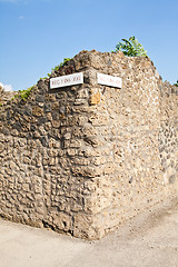 Image showing Pompeii - archaeological site