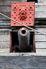 Image showing Detail of Neptune Galleon