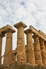 Image showing Temple of Magna Grecia, Valle dei Templi, Sicilia, Italia