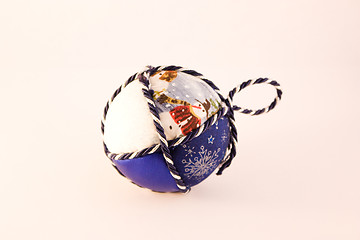 Image showing Handmade Christmas balls