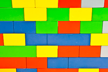 Image showing Building blocks background