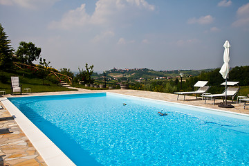 Image showing Hotel swimming pool