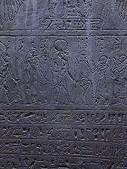 Image showing Egyptian hieroglyphics