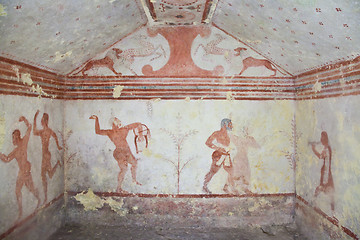 Image showing Etruscan tomb