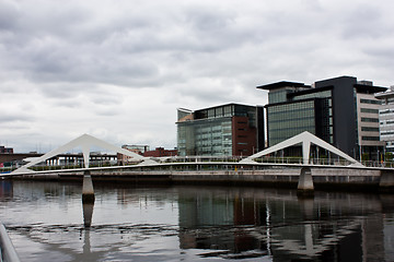 Image showing Glasgow financial center