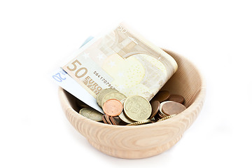 Image showing A cup of savings