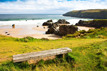 Image showing Durness Beach - Scotland