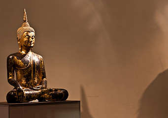 Image showing Buddha seated