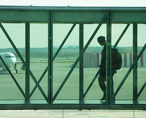 Image showing Passanger boarding