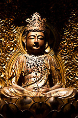 Image showing Buddha seated