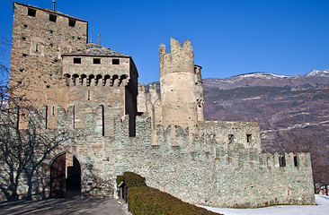 Image showing Fénis castle