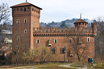 Image showing Turin, medieval castle