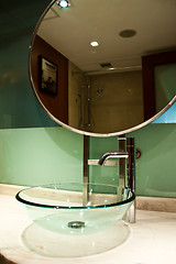 Image showing Hotel foniture - bathroom