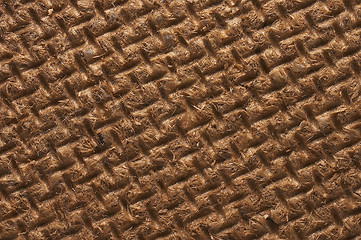 Image showing fiberboard closeup