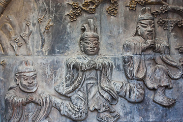 Image showing Taoist temple - detail