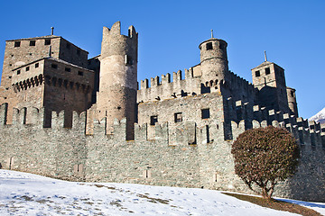 Image showing Fénis castle