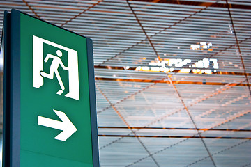 Image showing Emergency exit