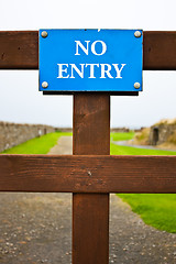 Image showing No entry