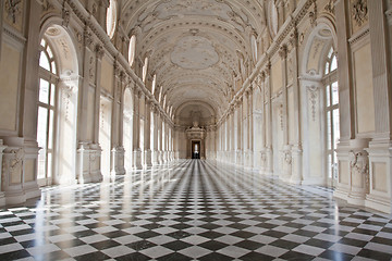 Image showing Italy - Royal Palace: Galleria di Diana, Venaria