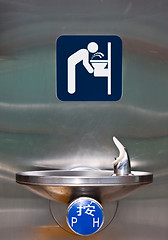 Image showing Sink in airport