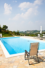 Image showing Hotel swimming pool