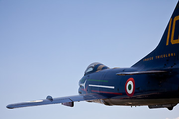 Image showing Acrobatic airplane: Italian Army